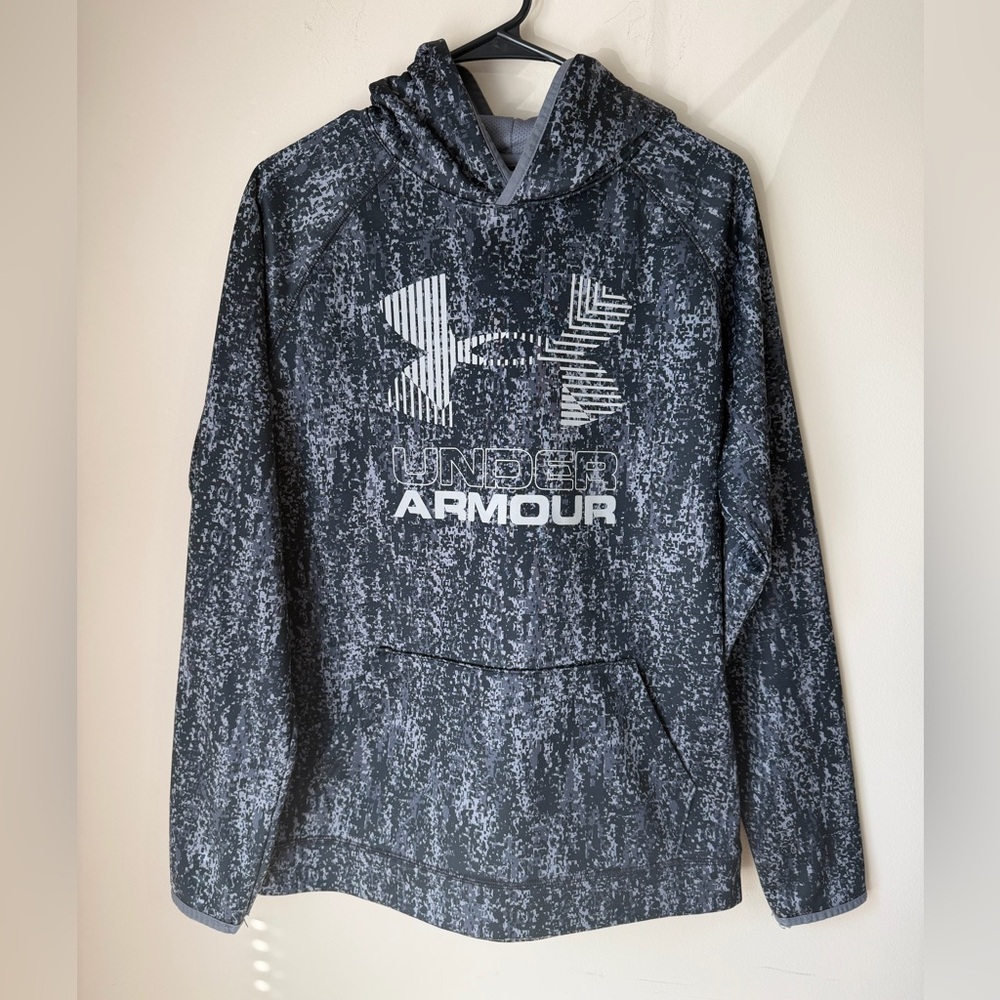 Under Armour Black and White Patterned Hoodie
